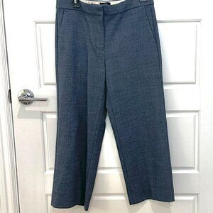 J CREW WOOL BLEND CROP PANTS SIZE 8
